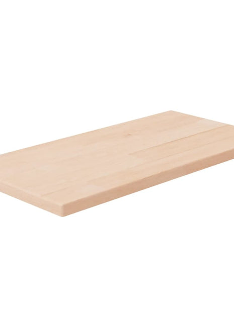 Plank 80X20X2,5 Cm Onbehandeld Massief Eikenhout
