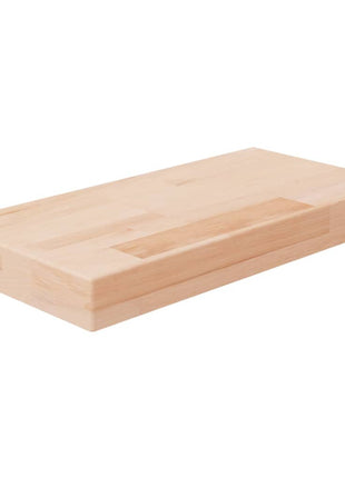 Plank 80X20X2,5 Cm Onbehandeld Massief Eikenhout