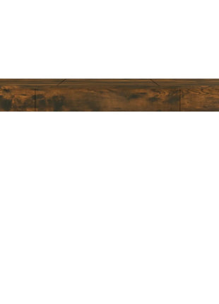 Eettafel 140x74,5x76 cm bewerkt hout gerookt eikenkleurig