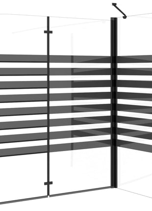 Badwand 120X68X130 Cm Gehard Glas