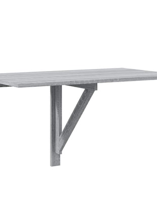 Wandtafel Inklapbaar 100X60X56 Cm Bewerkt Hout