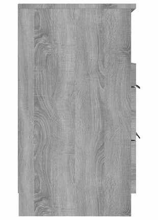 Nachtkastjes Bewerkt Hout Eikenkleurig