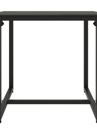 3-Delige Loungeset Met Kussens Poly Rattan Zwart