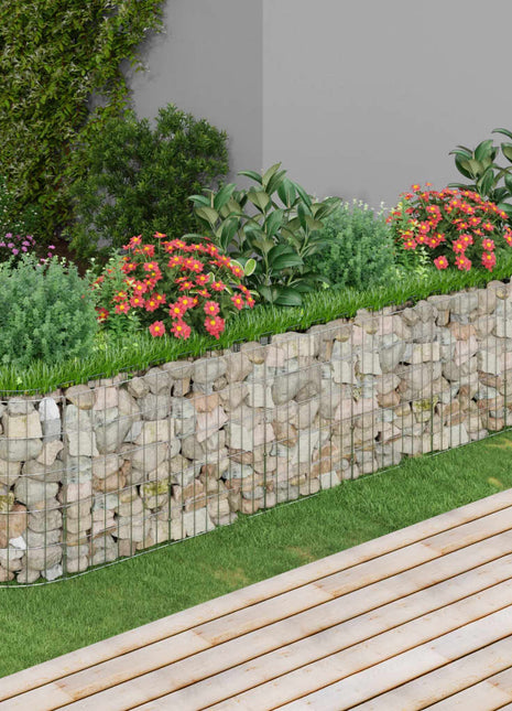 Gabion Plantenbak Verhoogd Gegalvaniseerd Ijzer