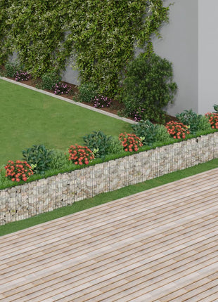 Gabion Plantenbak Verhoogd Gegalvaniseerd Ijzer