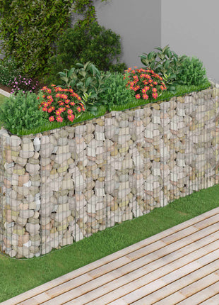 Gabion Plantenbak Verhoogd Gegalvaniseerd Ijzer