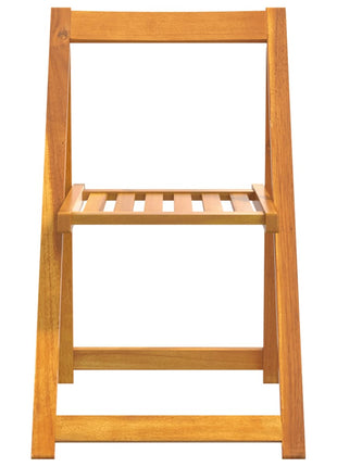 Tuinstoelen inklapbaar 6 st massief acaciahout