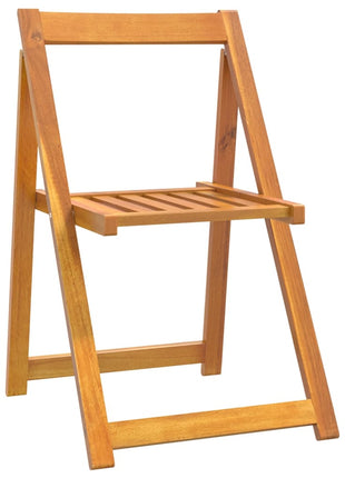 Tuinstoelen 8 st inklapbaar massief acaciahout