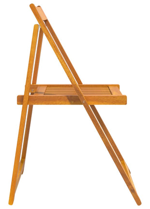 Tuinstoelen 8 st inklapbaar massief acaciahout