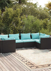 1 / Zwart en blauw