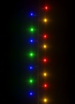 Lichtslinger Compact Met 400 Led's Pvc Meerkleurig En Donkergroen