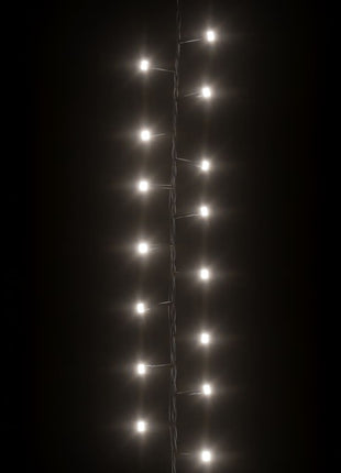 Lichtslinger Compact Met 1000 Led's Pvc Koudwit En Donkergroen