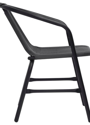 Tuinstoelen 6 st 110 kg kunststof rattan en staal