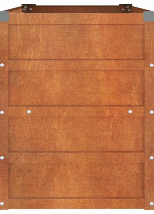 Plantenbak verhoogd 100x40x45 cm cortenstaal roestig