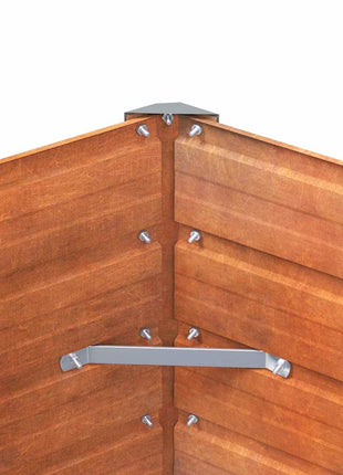 Plantenbak verhoogd 100x40x45 cm cortenstaal roestig
