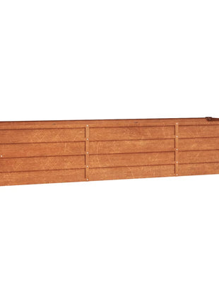 Plantenbak verhoogd 240x80x45 cm cortenstaal roestig