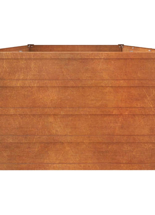 Plantenbak verhoogd 240x80x45 cm cortenstaal roestig