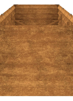 Plantenbak verhoogd 291x50x36 cm cortenstaal