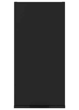 Badkamerkast wandgemonteerd 32x20x67 cm zwart