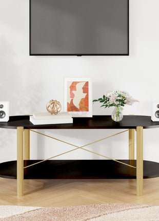 Salontafel 110X48X40 Cm Bewerkt Hout