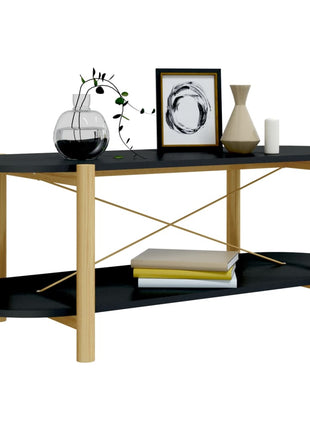 Salontafel 110X48X40 Cm Bewerkt Hout