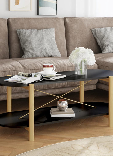 Salontafel 110X48X40 Cm Bewerkt Hout