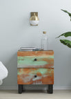 1 / massief gerecycled hout