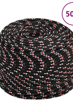 Boot Touw Polypropyleen Zwart En Rood