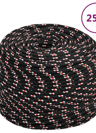 Boot Touw Polypropyleen Zwart En Rood
