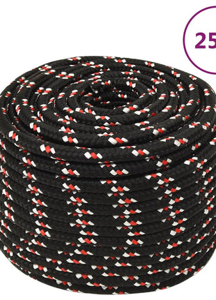 Boot Touw Polypropyleen Zwart En Rood