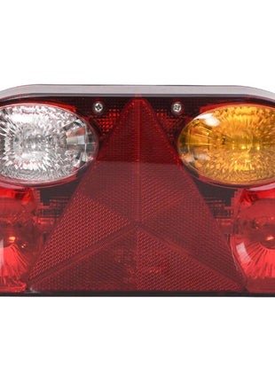 Aanhangerlampen 2 st klassiek peertje 12 V 23x6x13 cm rood
