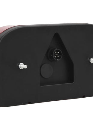 Aanhangerlampen 2 st klassiek peertje 12 V 23x6x13 cm rood