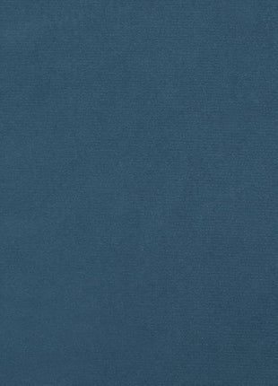 Pocketveringmatras 80X200X20 Cm Fluweel Donkerblauw