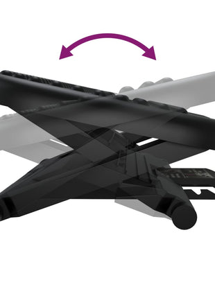 Voetensteun 46X34,5X11 Cm Zwart