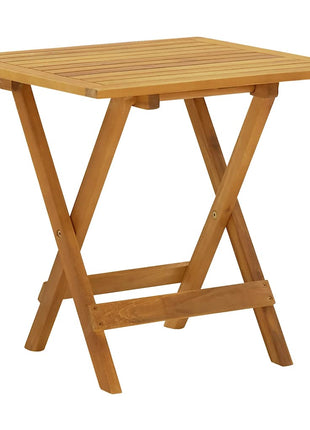 Terrasstoel Met Voetensteun En Tafel Massief Acaciahout