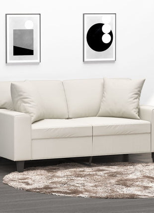 Sierkussens 2 St 40X40 Cm Kunstleer Kleurig