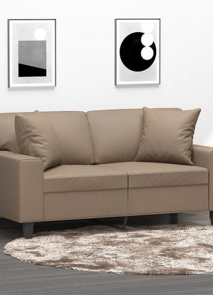 Sierkussens 2 St 40X40 Cm Kunstleer Kleurig