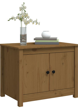 Salontafel 71X49X55 Cm Massief Grenenhout