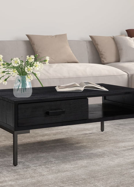 Salontafel 90X50X35 Cm Massief Grenenhout