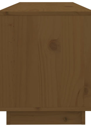 Tv-Meubel 100X34X40 Cm Massief Grenenhout