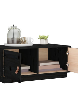 Salontafel 80X50X35 Cm Massief Grenenhout