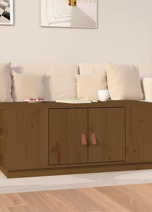 Salontafel 100X50X41 Cm Massief Grenenhout