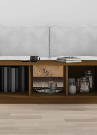 Salontafel 100X50X35 Cm Massief Grenenhout