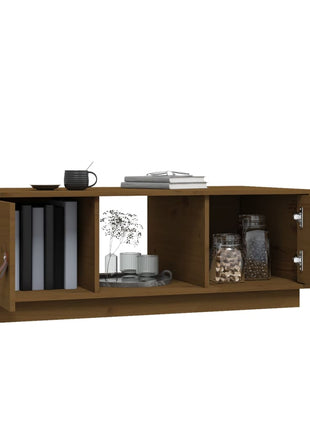 Salontafel 100X50X35 Cm Massief Grenenhout