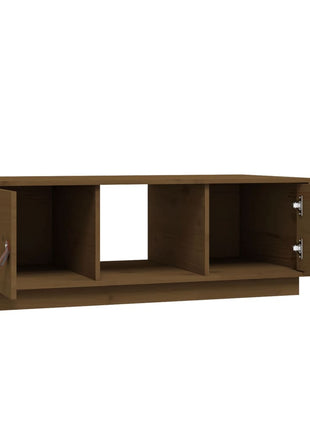 Salontafel 100X50X35 Cm Massief Grenenhout