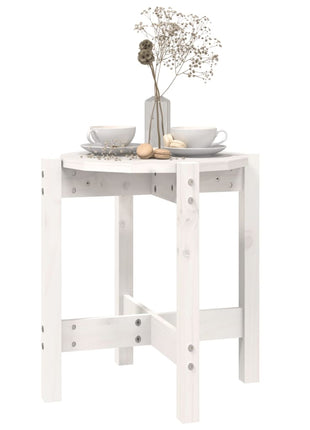 Salontafel Ø 42,5X45 Cm Massief Grenenhout