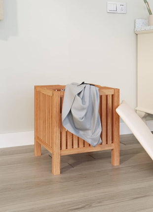 Badkamerkruk 40,5X40X52 Cm Massief Walnotenhout