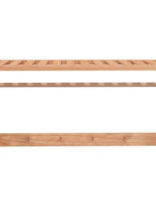 Handdoekenrek 60X30X35 Cm Massief Walnotenhout