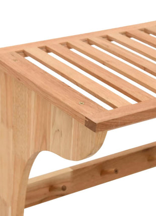 Handdoekenrek 60X30X35 Cm Massief Walnotenhout