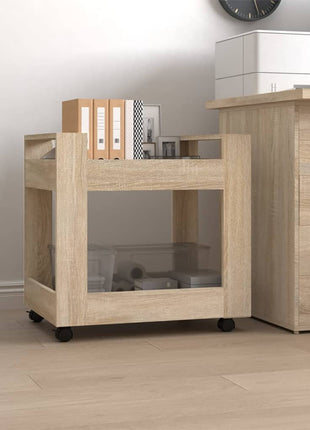 Bureaukastje 60X45X60 Cm Bewerkt Hout Kleurig